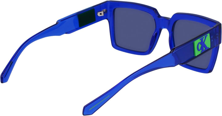 Calvin Klein Jeans Unisex Sonnenbrille Einheitsgrösse Blau, Einheitsgröße Blau