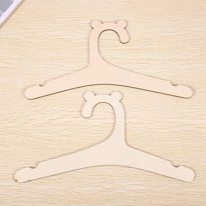 Oewnvmd 30 StüCke HolzbüGel für Babykleidung BüGel für Baby Kleider BüGel Gestell Raum Kindergarten