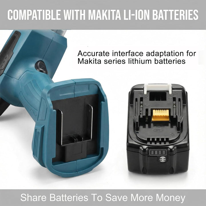 Mini Gebläse Für Makita 18V Akku, Akkus-Laubbläser Kabellos, Tragbar Staubbläser, Mini-Jet-Trockenge