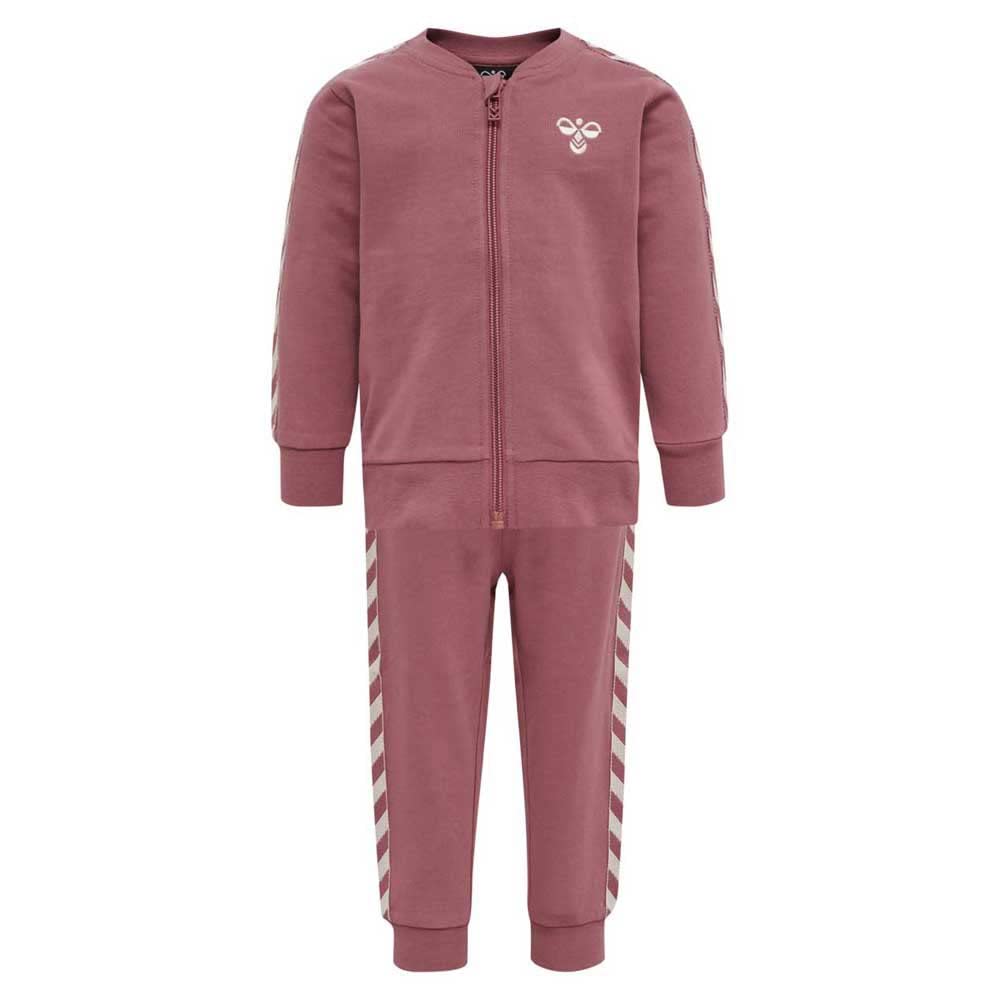 hummel Unisex Baby Hmlbille Tracksuit hmlBILLE TRACKSUIT 56 DECO ROSE, 56 DECO ROSE