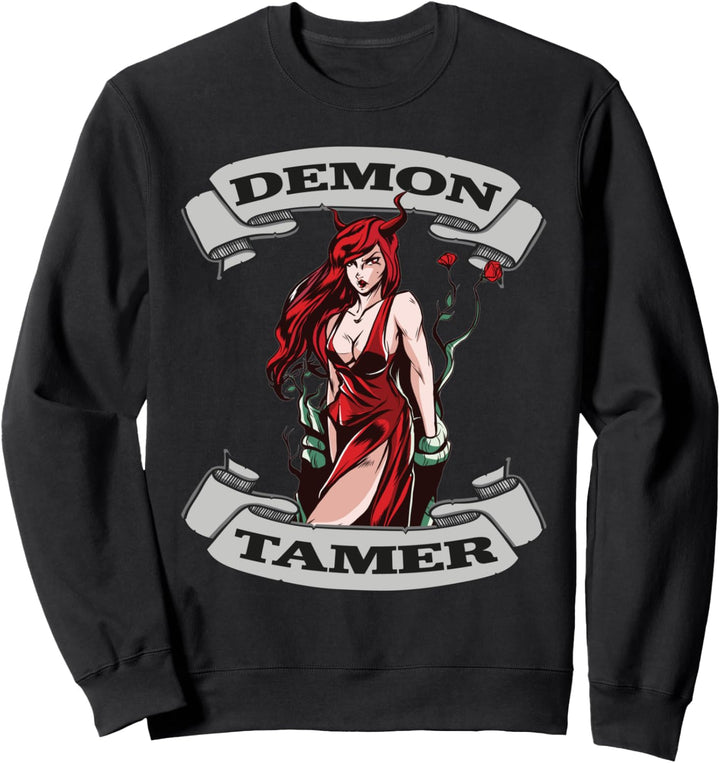 Hot Demonic Teufelischer Dämon Satanic Succubus Evil Dark Okkult Sweatshirt