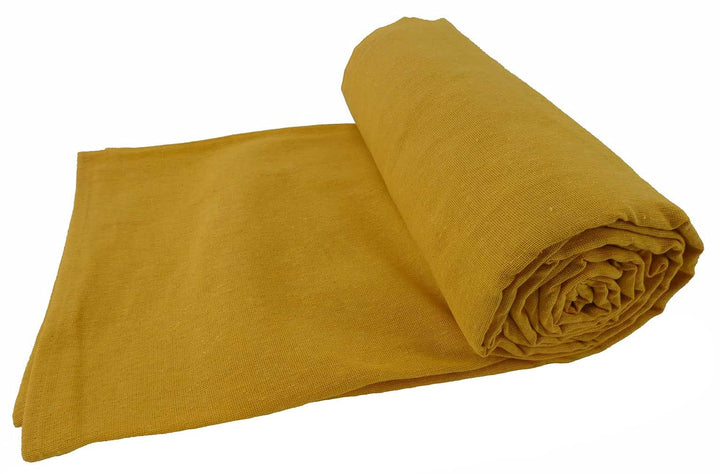 CASA TESSILE Kiara unito Tagesdecke und Einrichtungstuch Maxi 260 X 300 cm - Giallo, Giallo