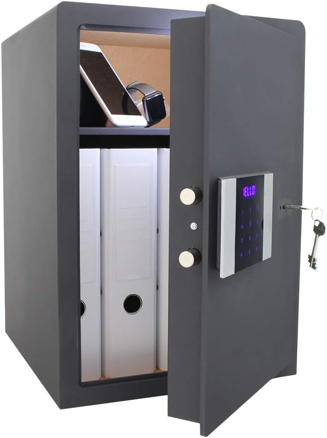 Profirst Möbeltresor Hestia 500 batteriebetriebenes Elektronikschloss Notöffnung möglich 1 Fachboden