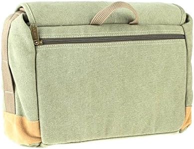Enjoyyourcamera Matin M-9759 Balade Bag 300 Canvas-Fototasche für DSLR/DSLM-Kameras grün, Grün