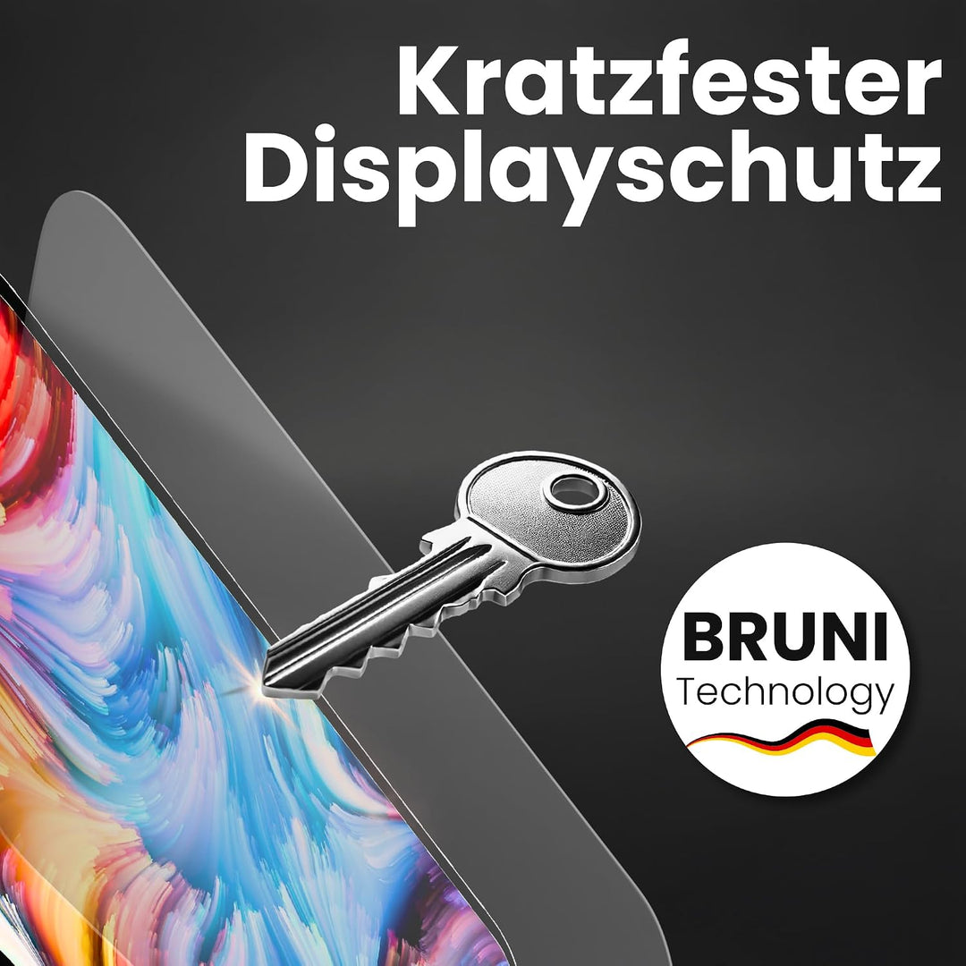 Bruni Schutzfolie kompatibel mit HP Pavilion x360 13-u003ng Folie, glasklare Displayschutzfolie (2X)