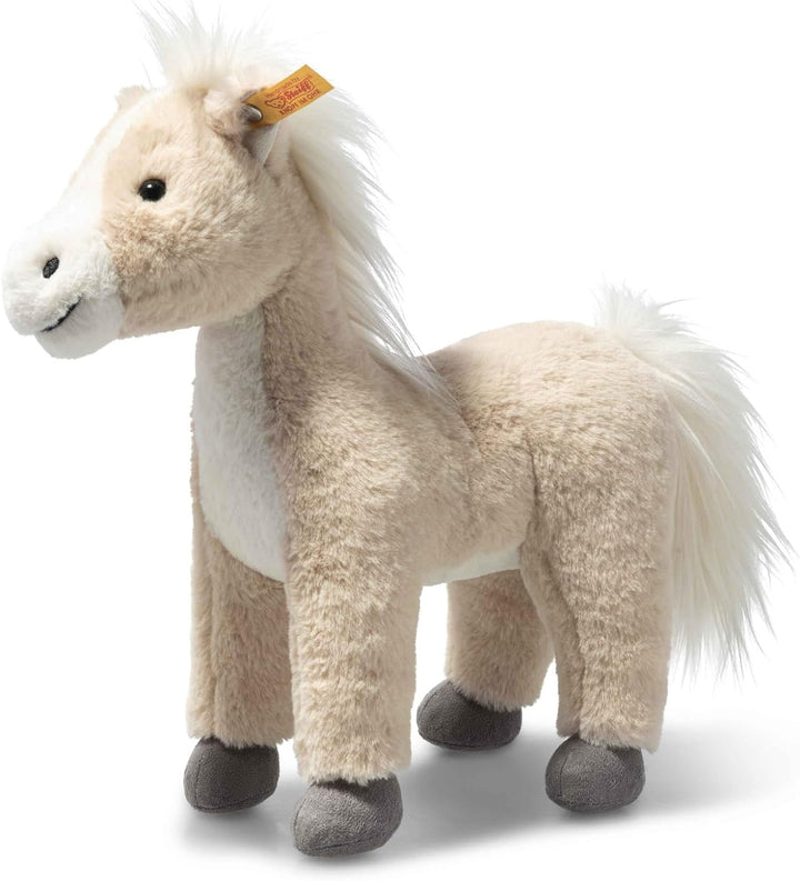 Steiff 074318 Soft Cuddly Friends Gola Pferd 27cm, blond stehend