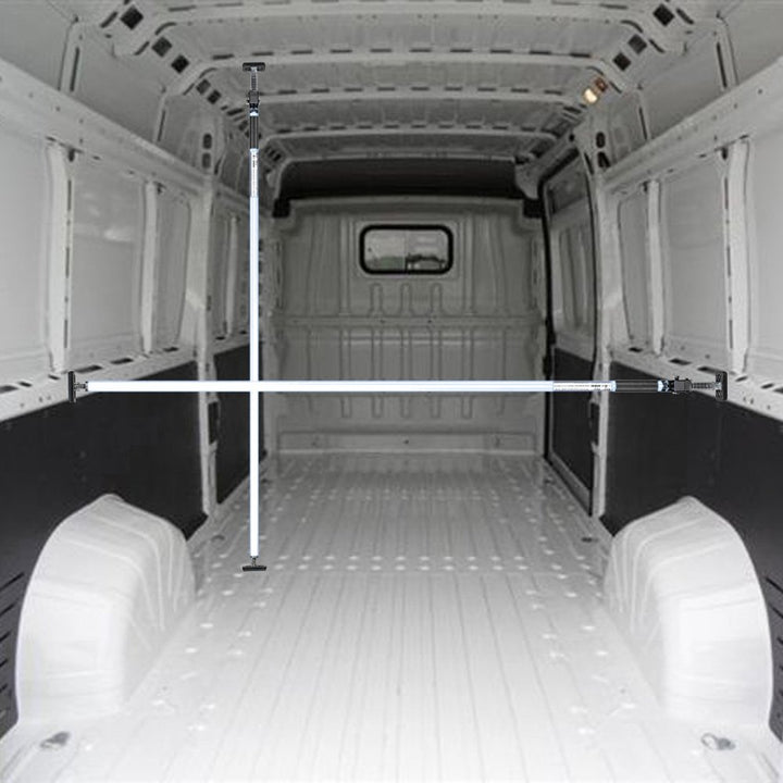ALLEGRA Klemmstange Ladungssicherung 65–115 cm – Verstellbare Transportsicherung für PKW, Transporte