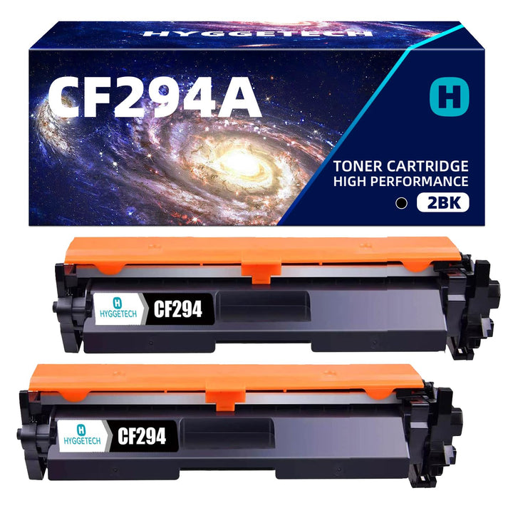 Hyggetech 2-Pack Compatible Toner Cartridge Replacement for HP CF294A 94A for HP Laserjet Pro M118dw