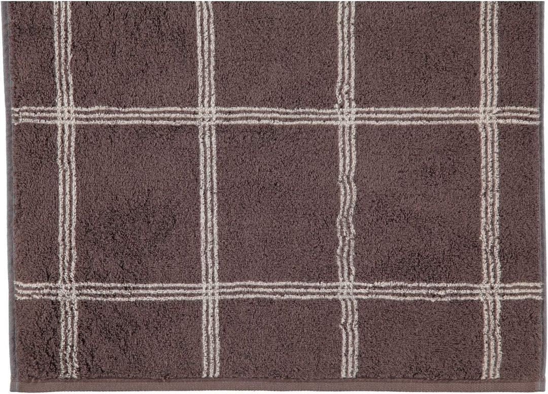 CAWÖ Home Handtücher Luxury Home Two-Tone Grafik 604 Pepper - 37 Duschtuch 80x150 cm, Duschtuch 80x1