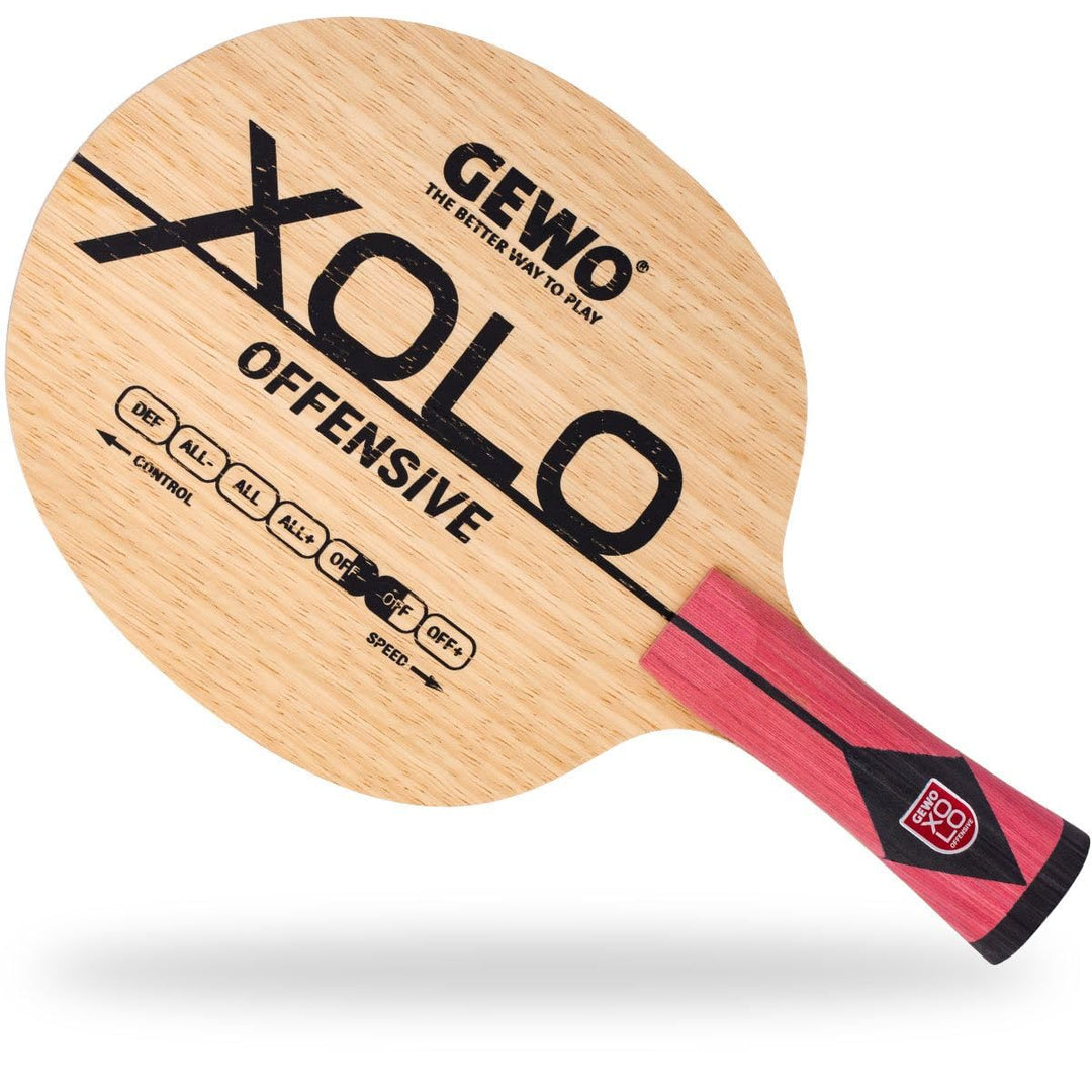 GEWO Xolo Offensive konkav Tischtennisholz
