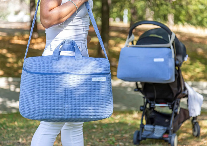 Unverzichtbares Set für Mütter, Väter und Babys: Mutterschaftstasche, Wickeltasche, tragbare Wickelu