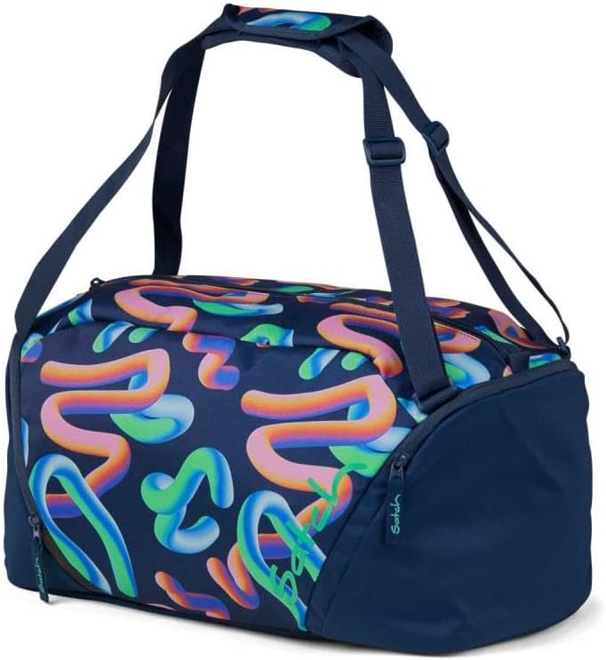 Satch Pack Schulrucksack Set 3tlg. inkl. Schlamperbox und Sporttasche (Crazy Twist), Crazy Twist