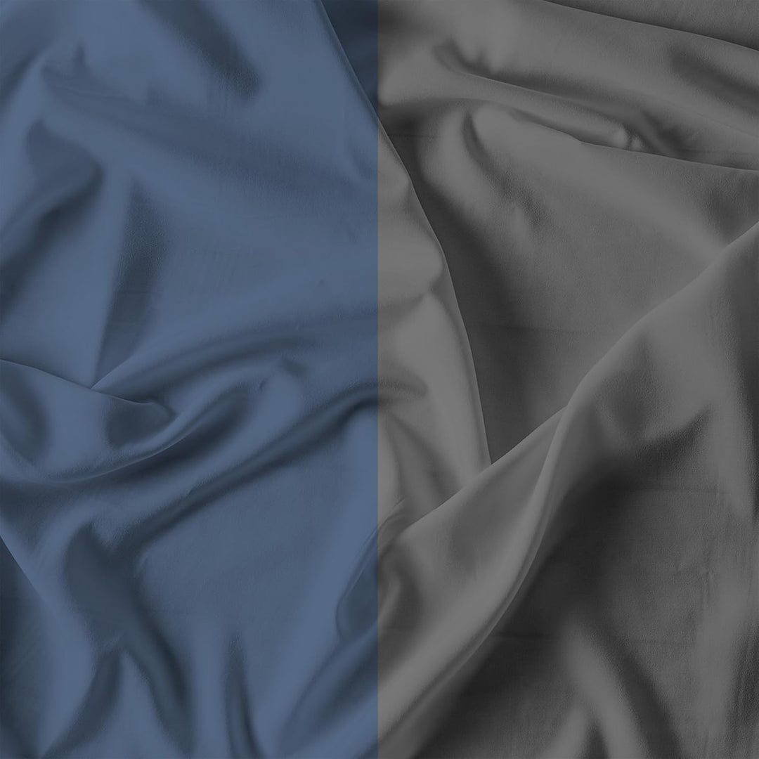 Italian Bed Linen Bettwäscheset für Doppelbetten, 250 x 200 cm 250 x 200 cm Avorio/Grigio, Avorio/Gr