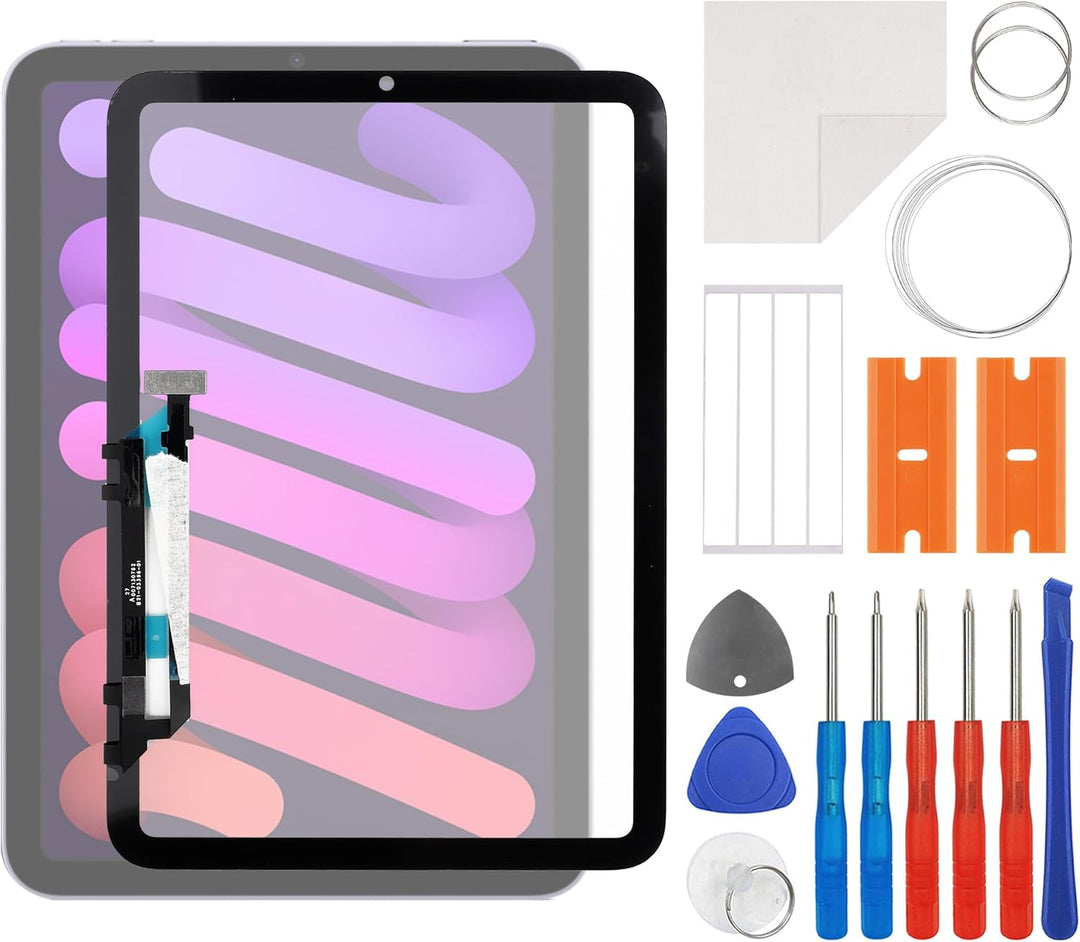 Neue Touchscreen Glas Digitizer Ersatz für iPad mini 6 A2567 A2568 A2569 Touchscreen Frontglasscheib