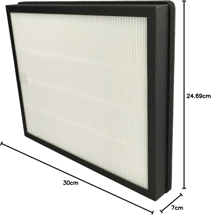 vhbw 2x HEPA Filter Ersatz für Philips FY5185/30 | FY5182/30 für Luftreiniger - Ersatz-Filter