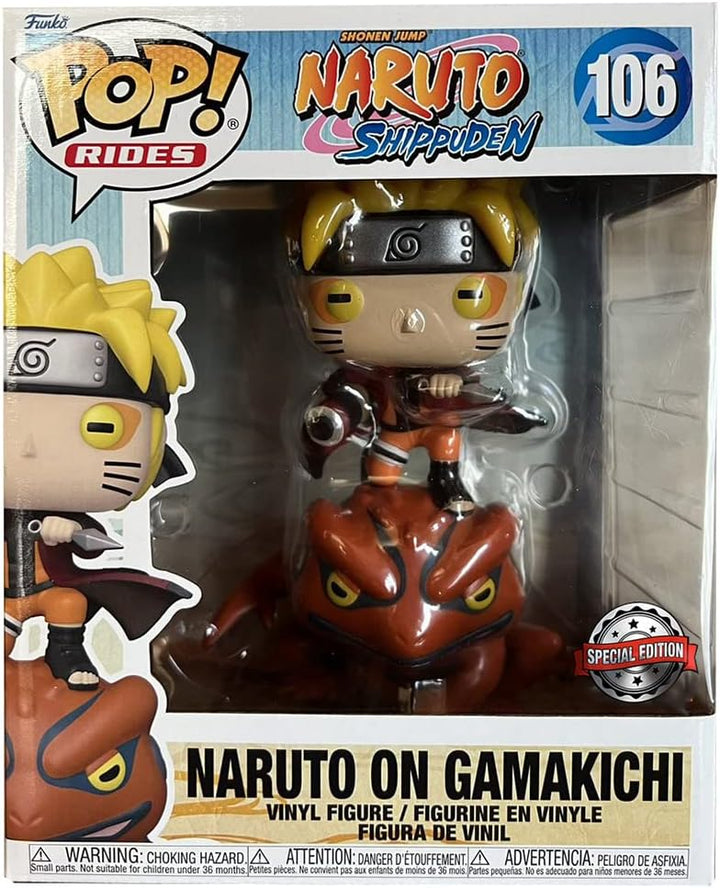 POP! Rides Naruto: Shippuden 106- Naruto on Gamakichi Rides Special Edition