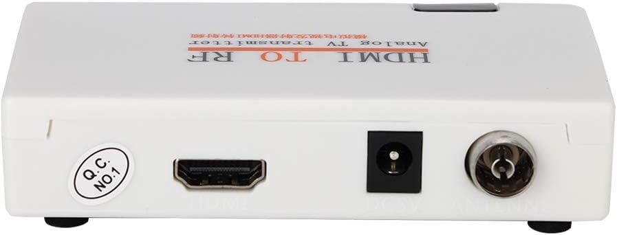 Lazmin HDMI zu RF Koaxial Konverter Box, 1080P Video Adapter Unterstützungseingang HDMI Auflösung: