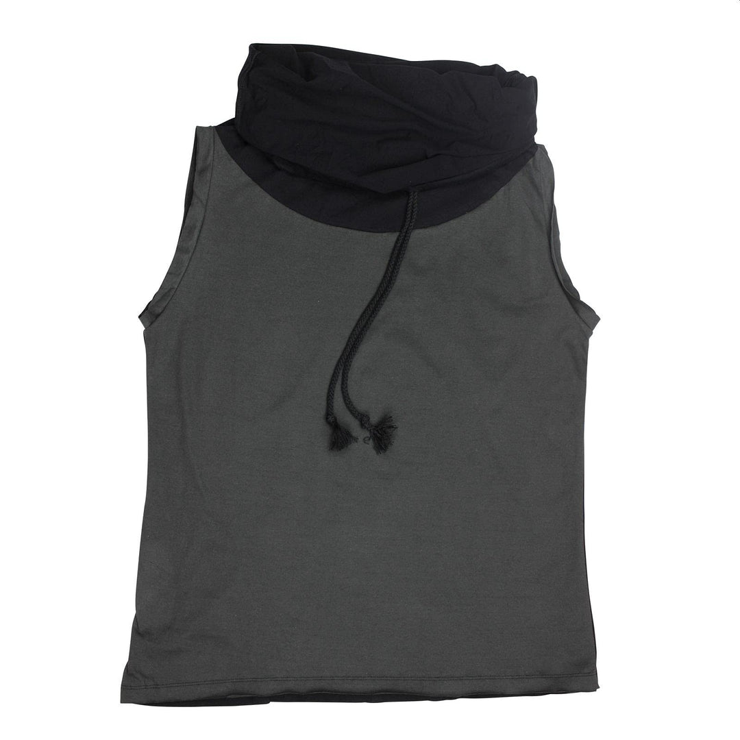 Freak Scene Pullunder - ärmellos - grau-schwarz - - Baumwolle - one Size - Jersey