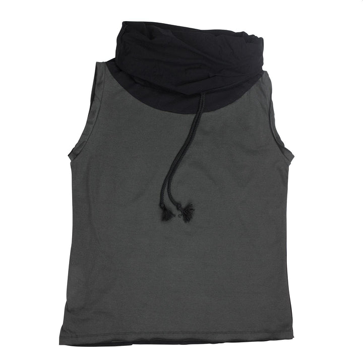 Freak Scene Pullunder - ärmellos - grau-schwarz - - Baumwolle - one Size - Jersey