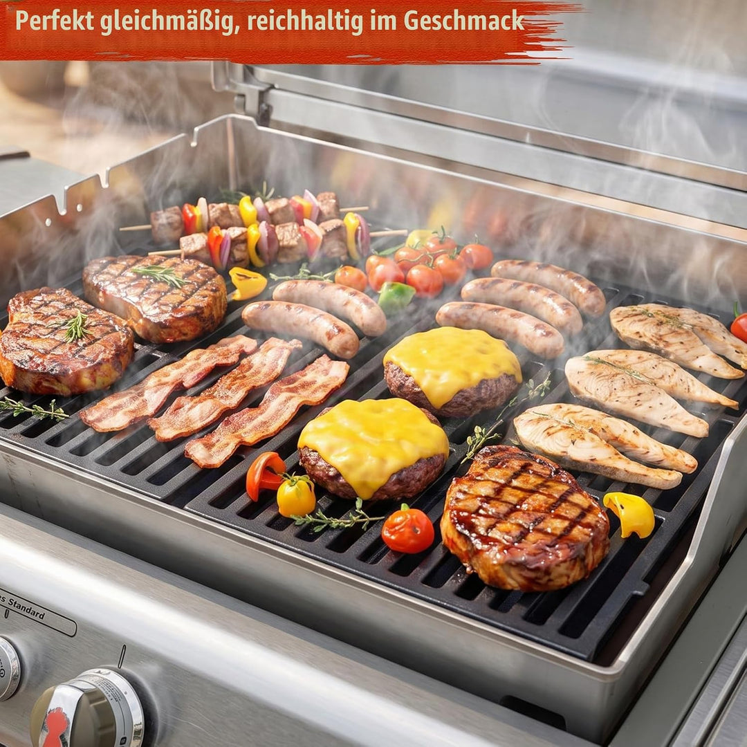 Denmay 7621 44,7cm Flavorizer Bars für Weber Genesis E310, E320, E330, S310, S320, S330 (mit vordere
