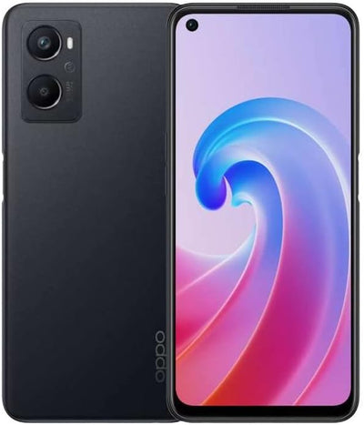 OPPO A96 128GB Handy, schwarz, Starry Black, Android 11, Dual SIM