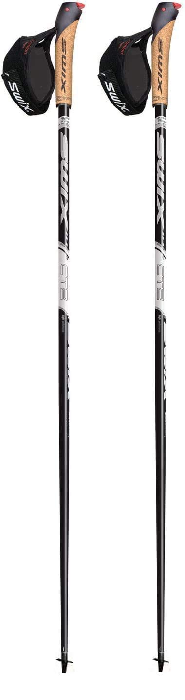 Swix CT2 Nordic Walking Stock Black 1 Paar