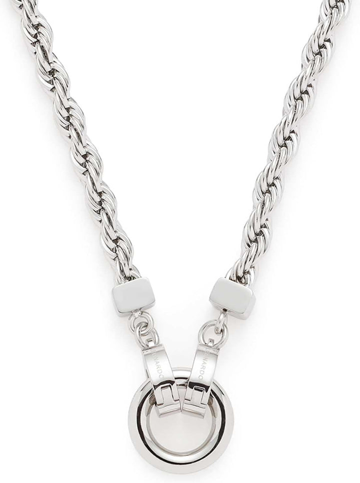 Leonardo Jewels Cordula Halskette, Kette aus Edelstahl mit Clip&amp;Mix Verschluss, silber, Anker-Kette