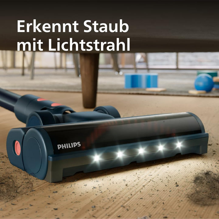 Philips SpeedPro Max Kabelloser Staubsauger 5000 Series Flex, Leistungsstarke Saugkraft, 60 Min. Lau