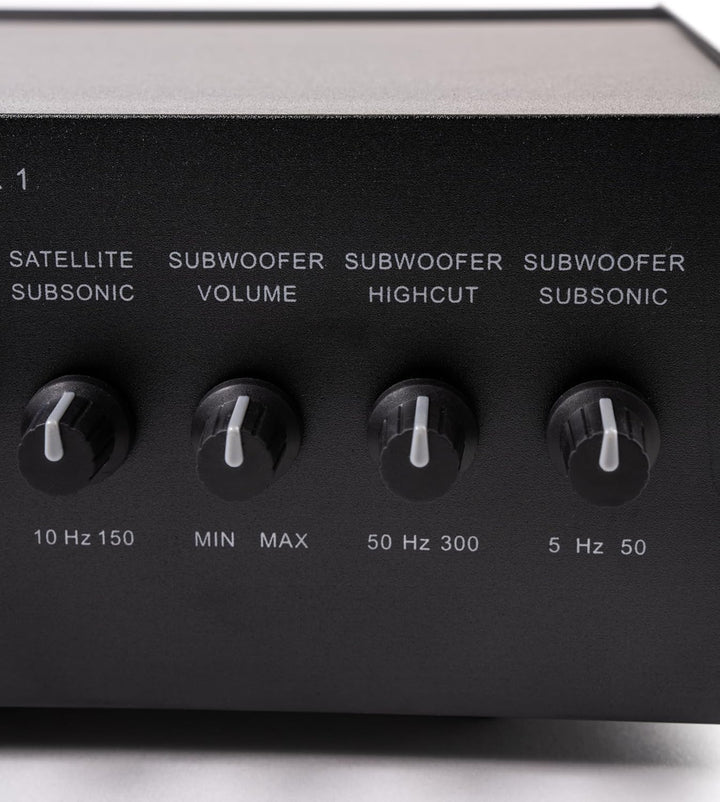 Reckhorn Stereo Verstärker 2.1 Mono Subwoofer - Stereo Endstufe & Aktivweiche