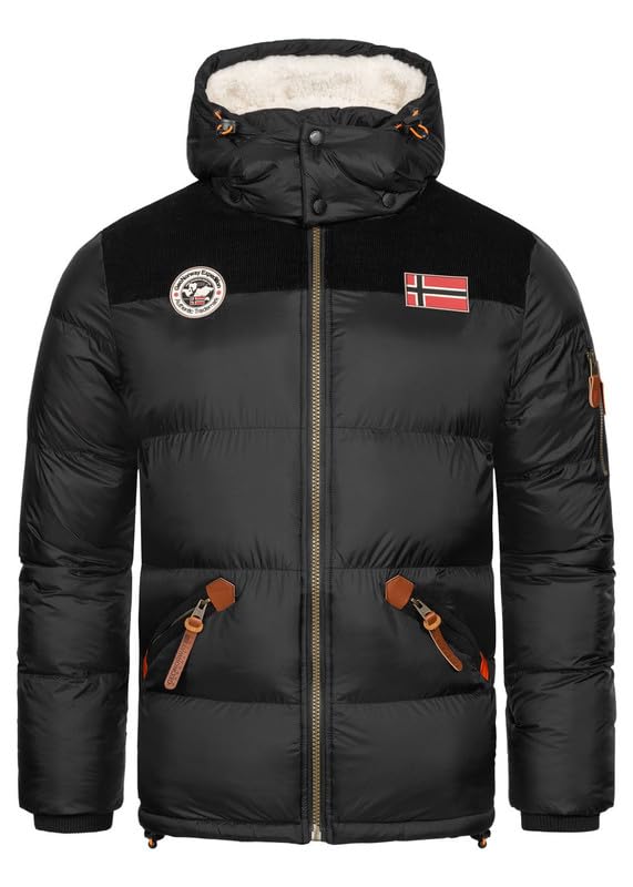 Geographical Norway Celian Men - Winterjacke Herren Warme Steppung Mann Herbst Winter - Warme Mantel