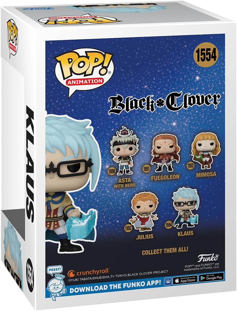 Funko Pop! Animation: Black Clover - Klaus - Vinyl-Sammelfigur - Geschenkidee - Offizielle Handelswa