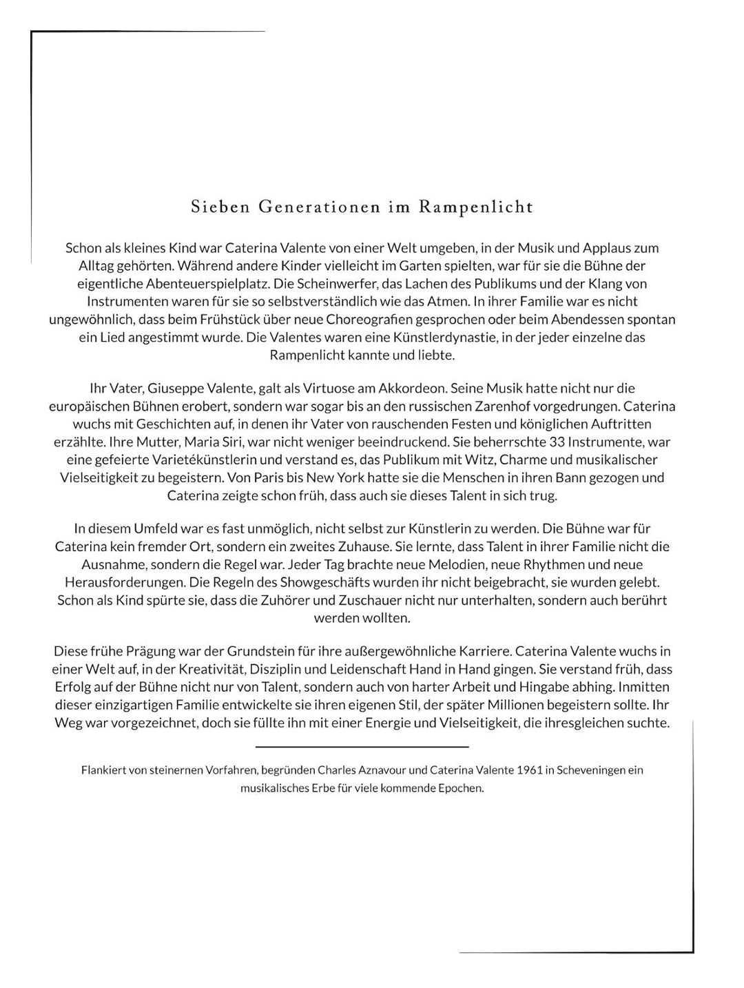 Die Biografie über Caterina Valente: Eine Stimme für alle Kontinente. Hochwertige Hardcoverausgabe,