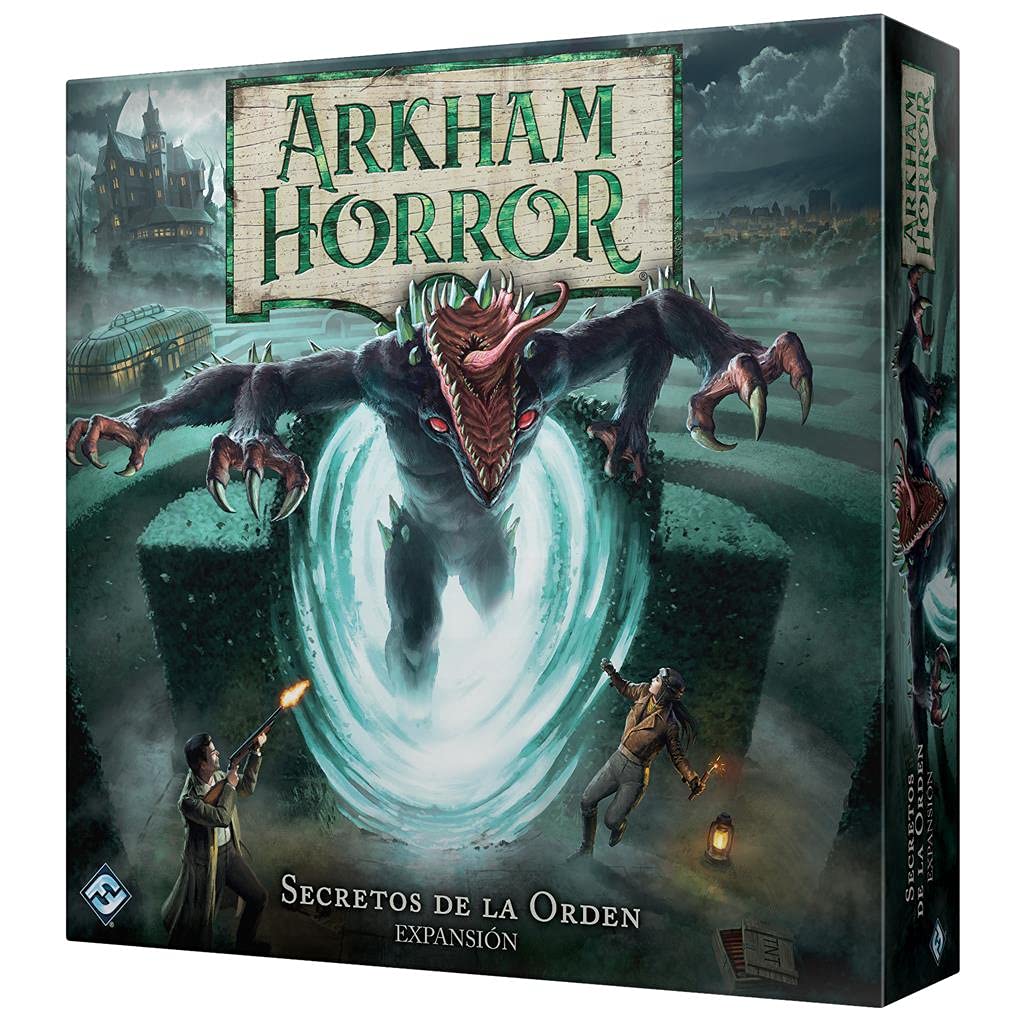 ASMODEE Fantasy Flight Games Arkham Horror, Brettspiel auf Spanisch, Geheimnis des Ordens