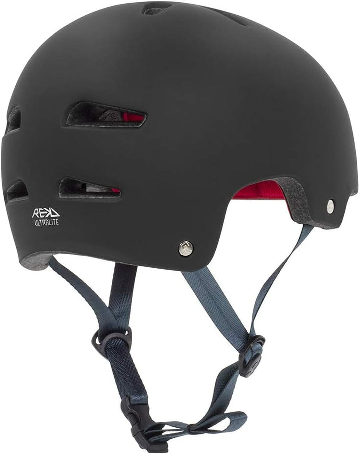Rekd Unisex Jugend Junior Ultralite In-mold Helmet Helm , Blue (blau), xxs xs 49-52cm EU