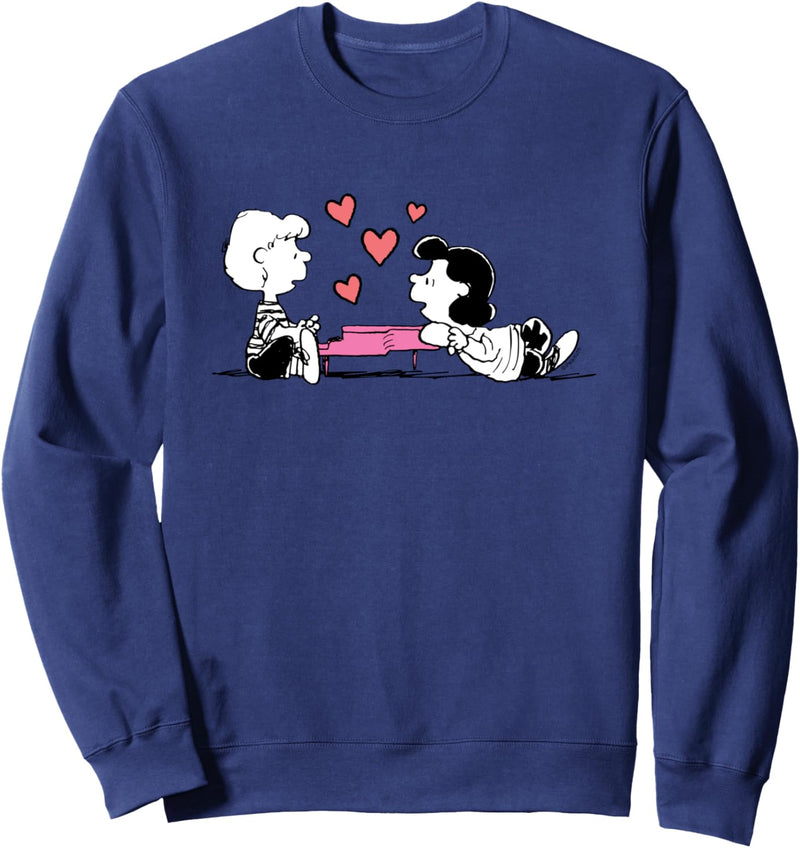 Peanuts – Lucy und Schroeder Herz Sweatshirt