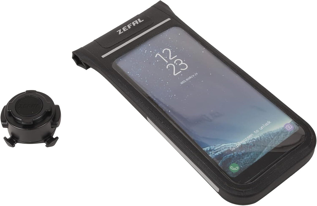 Zefal Unisex – Erwachsene Z Console Dry Smartphone-Halter, Schwarz, L