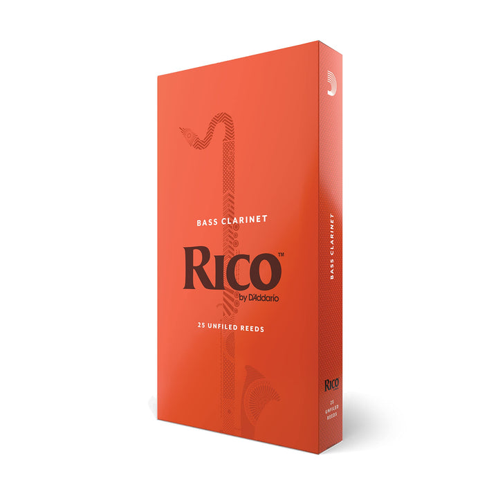 RICO Blätter für Bass-Klarinette Stärke 3.5 (25 Stück) Stärke 3.5 25 Packung, Stärke 3.5 25 Packung