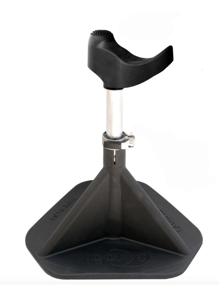 Hoof-It Blacksmith Farrier Hufständer, Schwarz