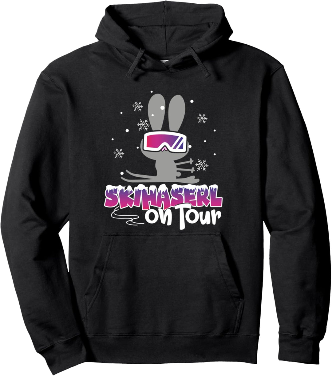 Skihaserl on Tour - Skifahrerin Apres Ski Party Pullover Hoodie