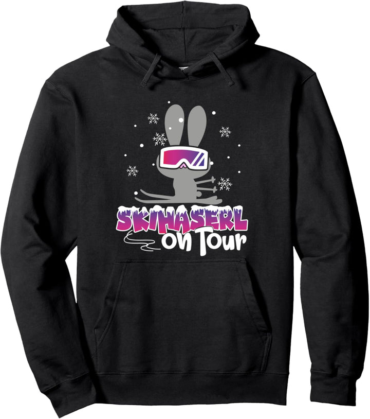 Skihaserl on Tour - Skifahrerin Apres Ski Party Pullover Hoodie
