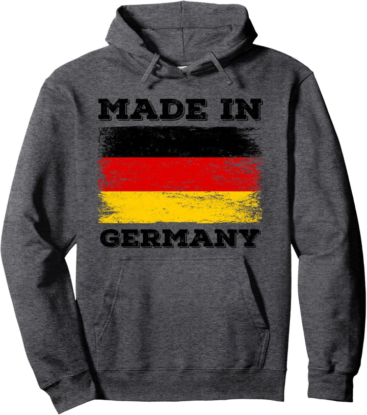 Made In Germany with German Flag Novelty Graphic Designs Pullover Hoodie