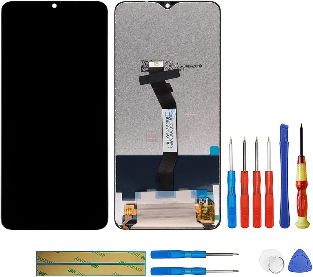 swark LCD Display Kompatibel mit Xiaomi Redmi Note 8 Pro 2015105 M1906G7I （Schwarz ohne Rahmen LCD D
