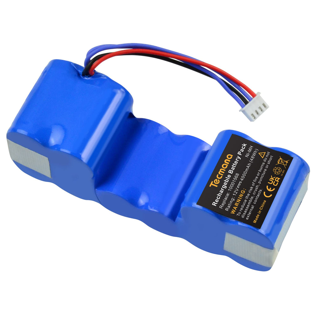 12V 4000mAh Ersatzakku für ECOVACS Deebot 900, 700, M88, DE33, DE35, DG710, DG716 OZMO 610, 901, 902