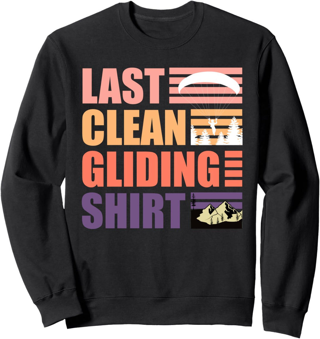 Gleitschirmflieger Last Clean Gliding Shirt Paragliding Sweatshirt