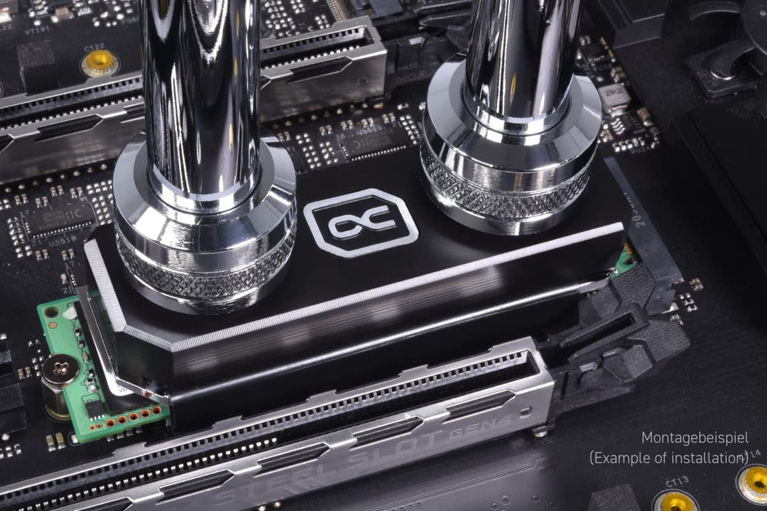 WAH Alphacool HDX Apex - M.2 2280 SSD - mit G1/4" - Acetal