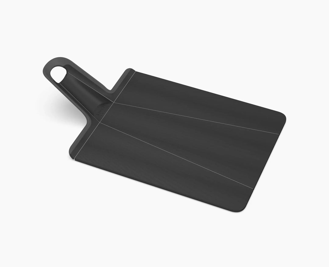 Joseph Joseph Chop2Pot Plus faltbares Schneidebrett mit Griff (gross) - Schwarz 45L x 7B cm Black, 4