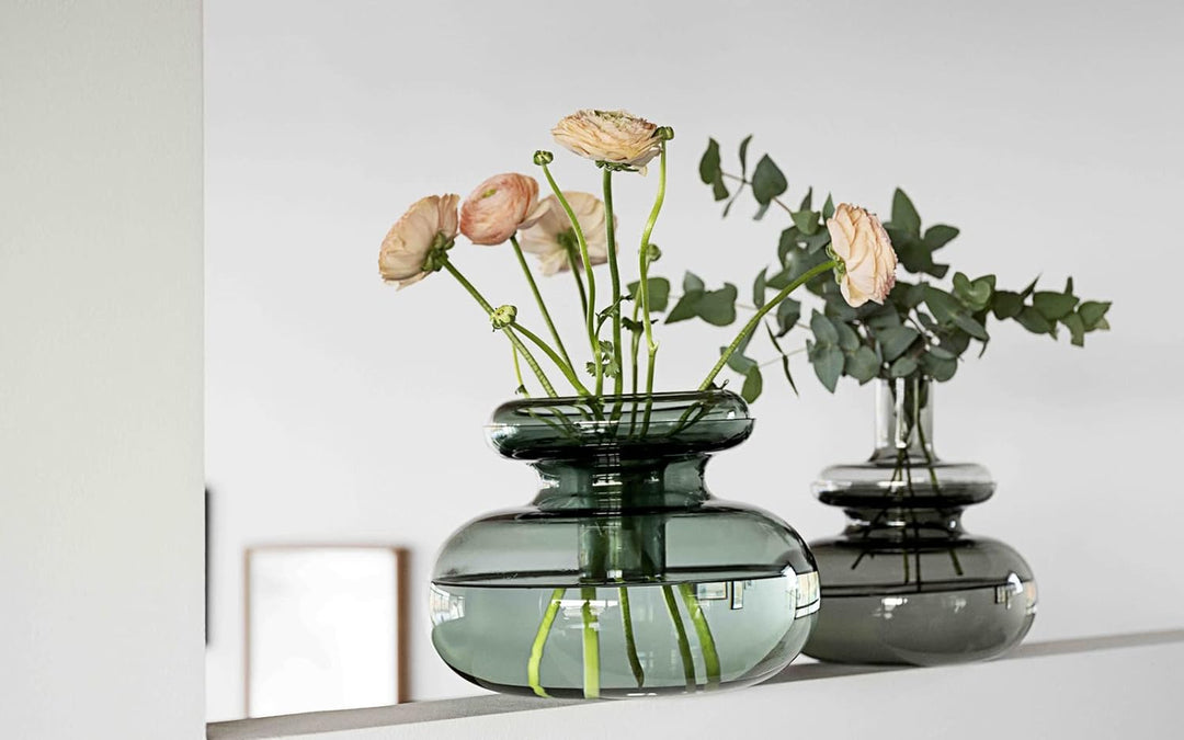 Zone Denmark Inu Vase, Durchm. 23 cm, Höhe 25 cm, Moss Green 25 cm Moss Green, 25 cm Moss Green