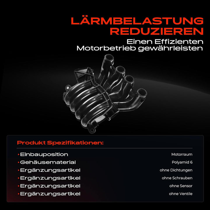 Ansaugkrümmer Ansaugbrücke für Superb I 3U4 P-a-s-s-a-t 3B3 3B6 2.0L 2000-2008 06B133210AS