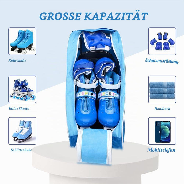 VENTCY Inliner Tasche, Skischuhtasche Tasche Kinder, Rollschuhe Tasche, Tasche für Inliner, Tasche S