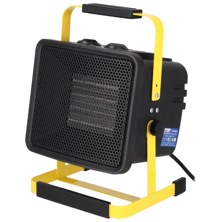 DEDRA Elektrische Heizung PTC 2,0 kW, quadratisch, mit Ständer Heizfläche 20 m², keramisches Heizele